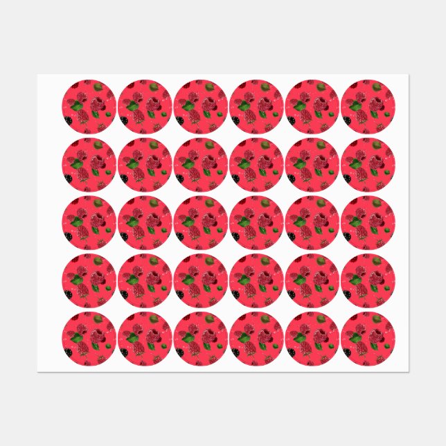 Raspberry Pattern (Sheet)
