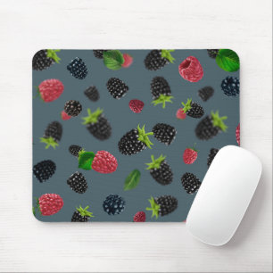Raspberry Pattern 2 Mouse Mat