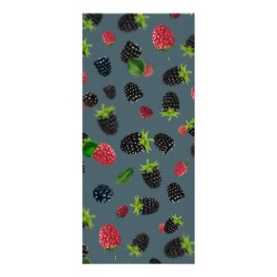 Raspberry Pattern 2 Rack Card