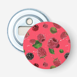 Raspberry Pattern Bottle Opener