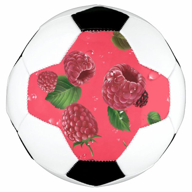 Raspberry Pattern Football (Front)