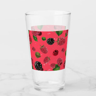 Raspberry Pattern Glass