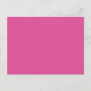 Raspberry Pink Postcard