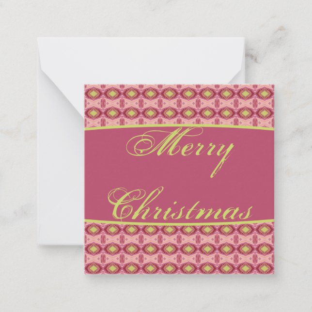 Raspberry Plum And Lime  Card (Front)