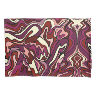 Raspberry Ripple Reversible Pillowcase