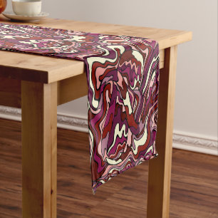 Raspberry Ripple Short Table Runner