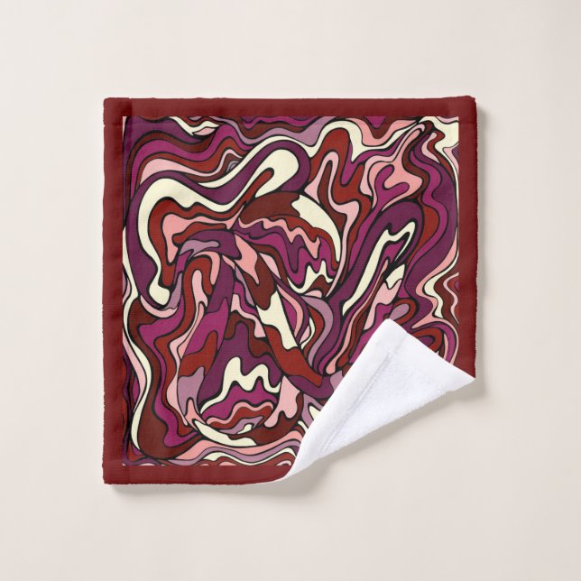 Raspberry Ripple Wash Cloth (Wash Cloth)