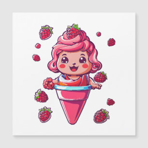 Raspberry sorbet Kawaii