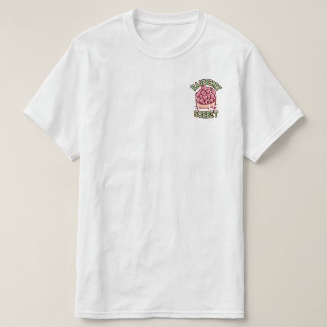 Raspberry Sorbet  T-Shirt (Design Front)