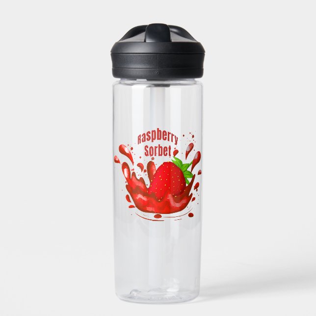 Raspberry Sorbet Water Bottle (Front)