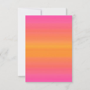 Raspberry Sunset Gradient - Pink Yellow Orange