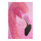 Raspberry the Flamingo - by Just Dahl Poster