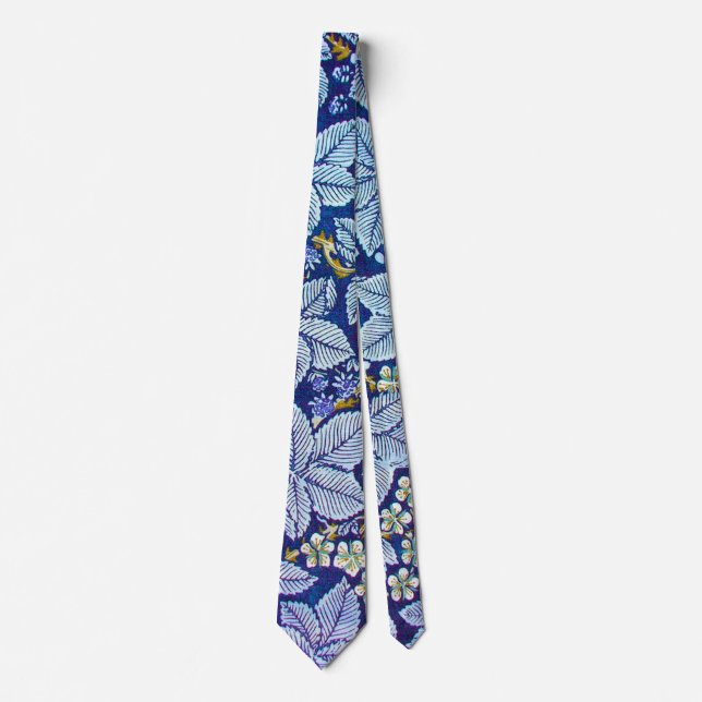 Raspberry Tree, William Morris Tie (Front)