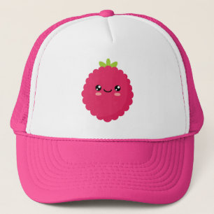 Raspberry Trucker Hat