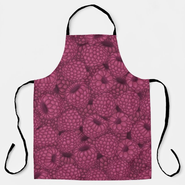 Raspberry Vintage: Sweet Wrap Design. Apron (Front)