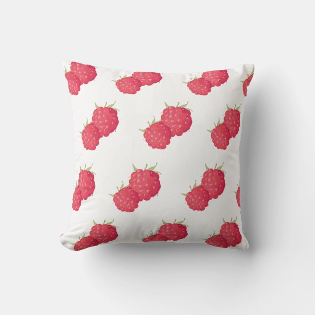 Raspberrys Cushion (Front)