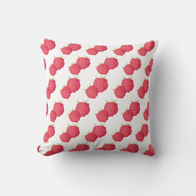 Raspberrys Cushion (Front)
