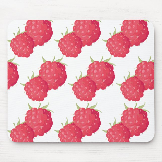 Raspberrys Mouse Mat (Front)