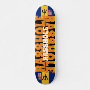 RASSHOLE  JMT BARB 7 3/4" Skateboard Deck