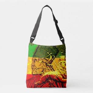 Rasta All Over Design Cross Body Bag