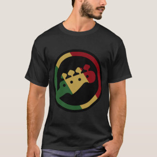 Rasta Bass Guitar Music Gift Idea Tee New Guitar