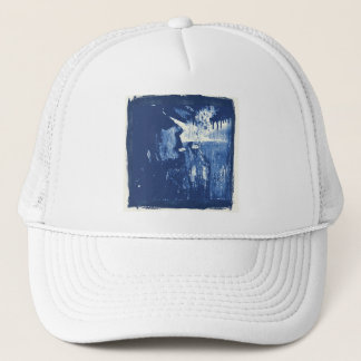 RASTA BLUE TRUCKER HAT
