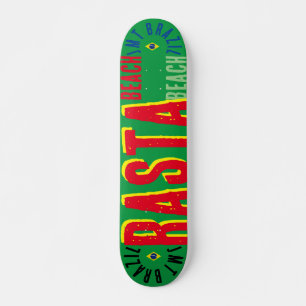 RASTA Brasil 7 3/4" Skateboard Deck