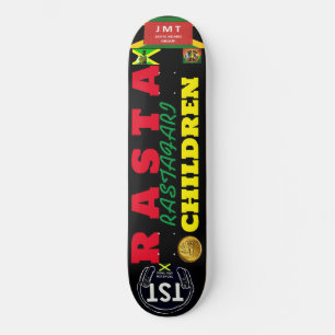 RASTA CHILDREN JMT JAMAICA 8 1/4" Skateboard Deck