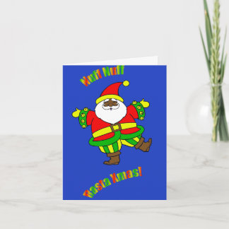 Rasta Christmas Holiday Card