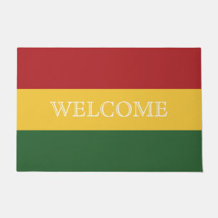 Rasta Colours Doormat