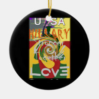Rasta Colours Red Golden Green Hillary Art Print