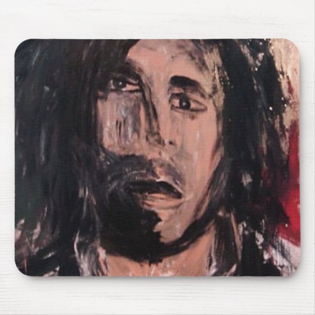 RASTA CRY BLOOD MOUSE MAT (Front)