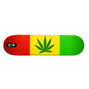 Rasta Deck Skateboard