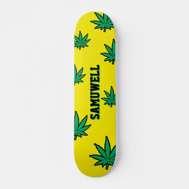 Rasta Design Skateboard (Front)