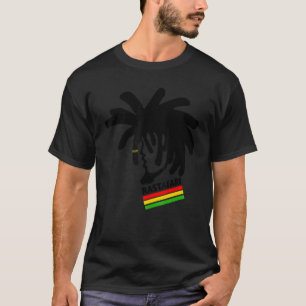 Rasta Dreads Jamaica Man Rastafarian Dreadlocks T-Shirt