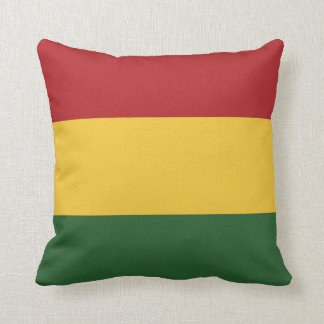 Rasta Flag Colours Cushion