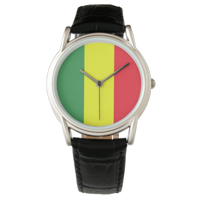 Rasta flag watch (Front)