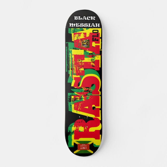 RASTA  FLO  Skateboard (Front)