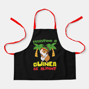 Rasta Guinea Pig Apron