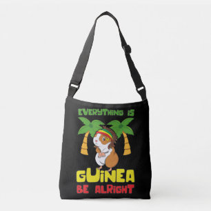 Rasta Guinea Pig Crossbody Bag