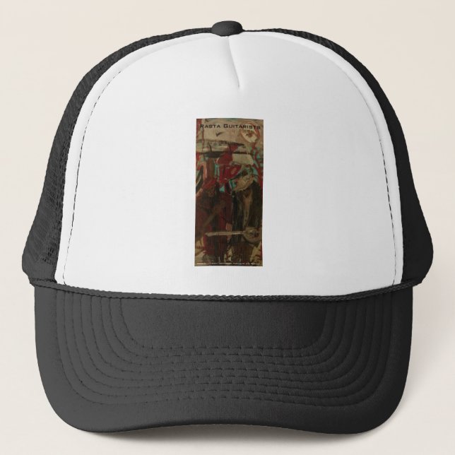 Rasta Guitarists Trucker Hat (Front)