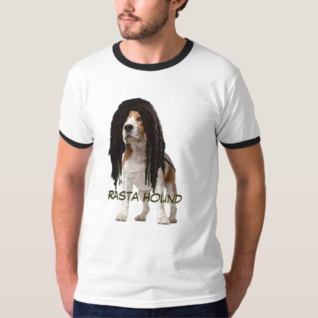 Rasta Hound T-Shirt (Front)