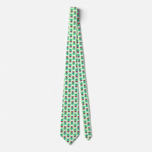 Rasta Island Colors Tribal Turtle Tie