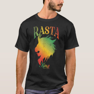 Rasta King Reggae Style For Reggae Music T-Shirt