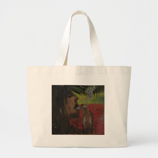 Rasta Large Tote Bag (Front)