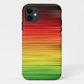 Rasta Lined Iphone 5 Case-Mate Case