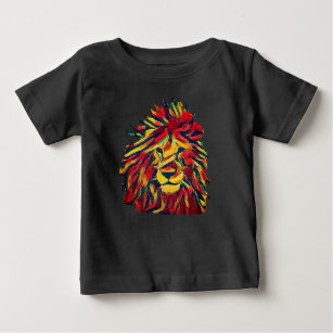 Rasta lion baby T-Shirt