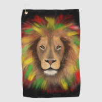 Rasta lion head red yellow green drawing Jamaica