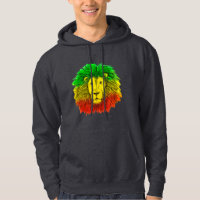 Rasta lion head red yellow green drawing Jamaica