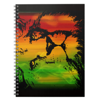 Rasta Lion Notebook